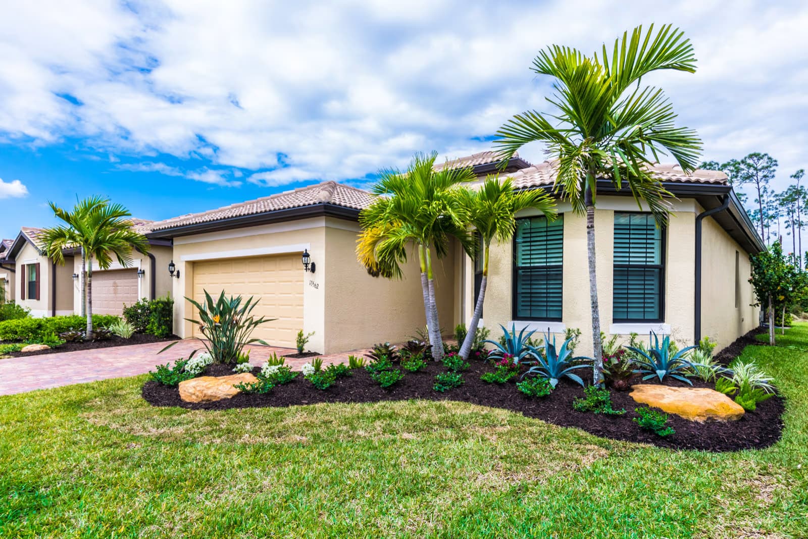 After - Garden landscape redesign