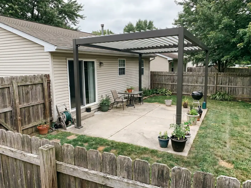 Louvered