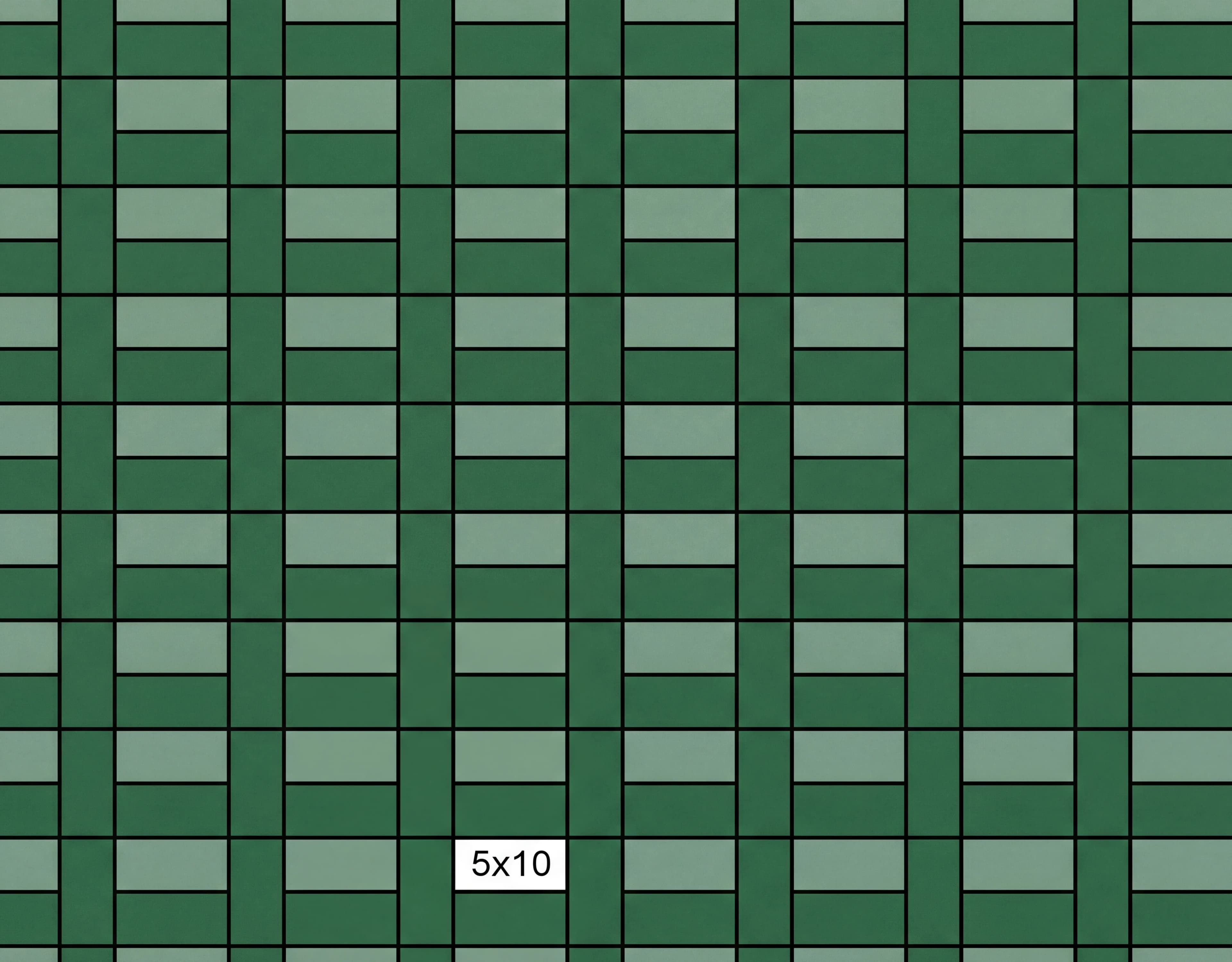 Parquet paver pattern layout