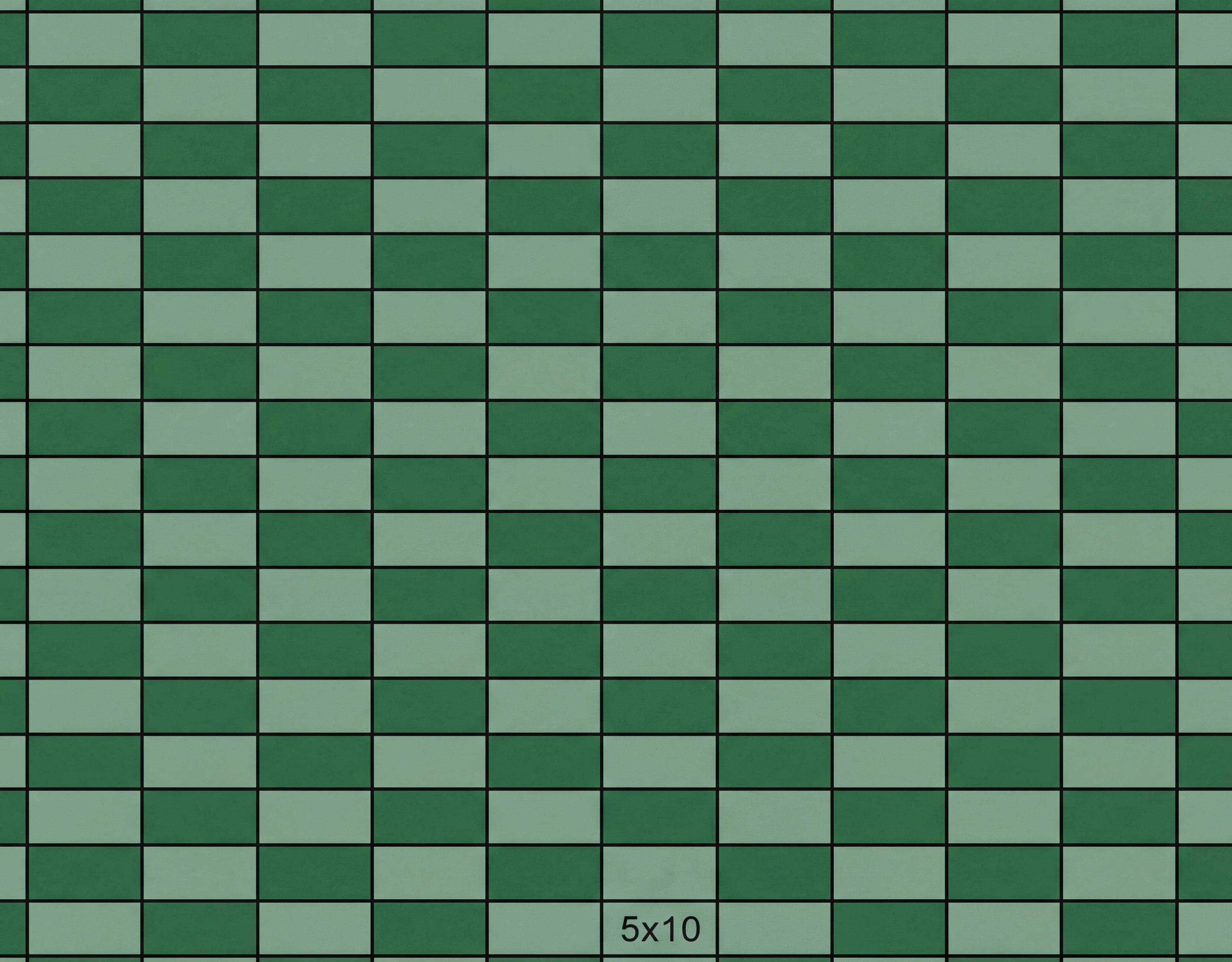 Stacked Running Bond paver pattern layout