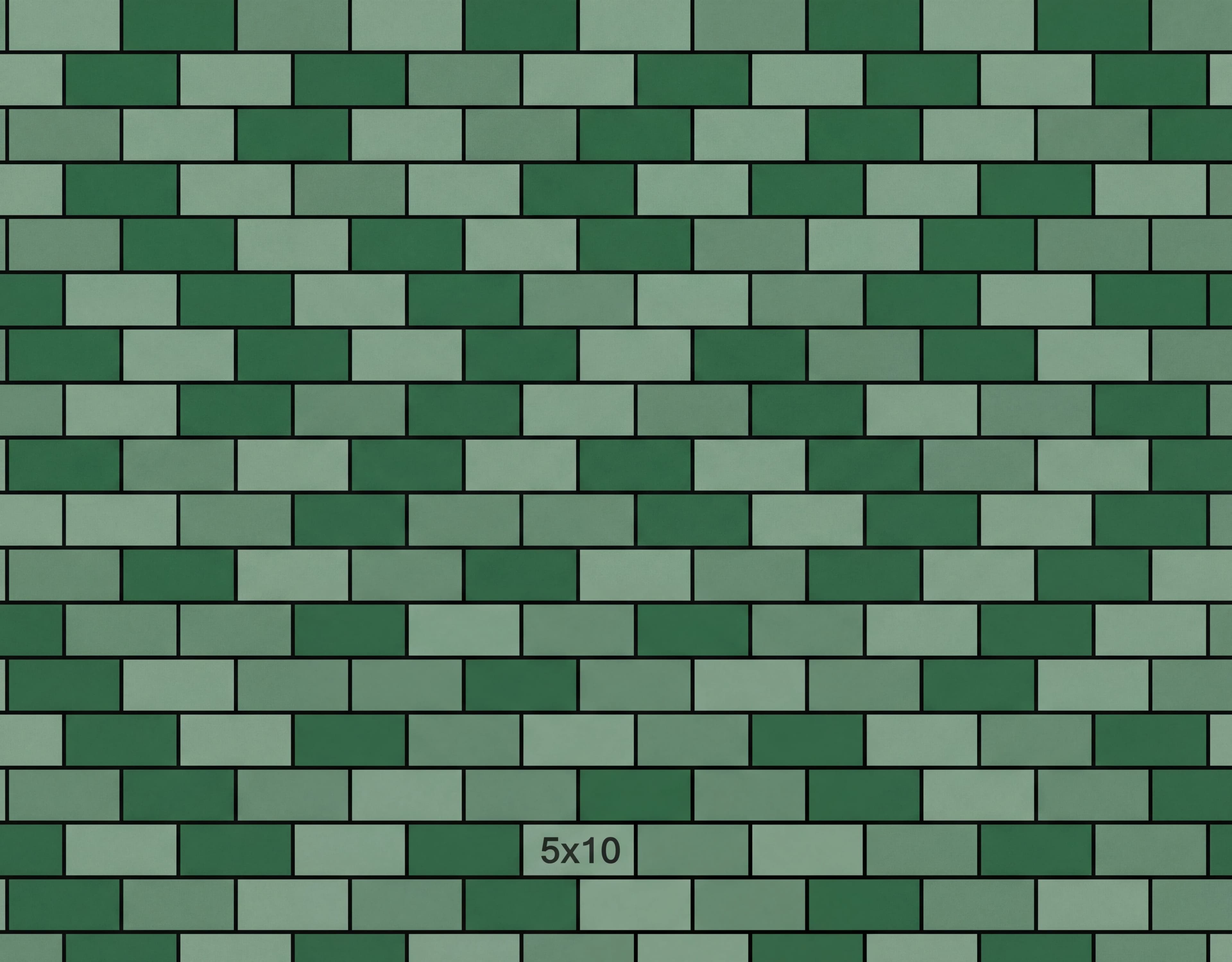 Staggered Running Bond paver pattern layout