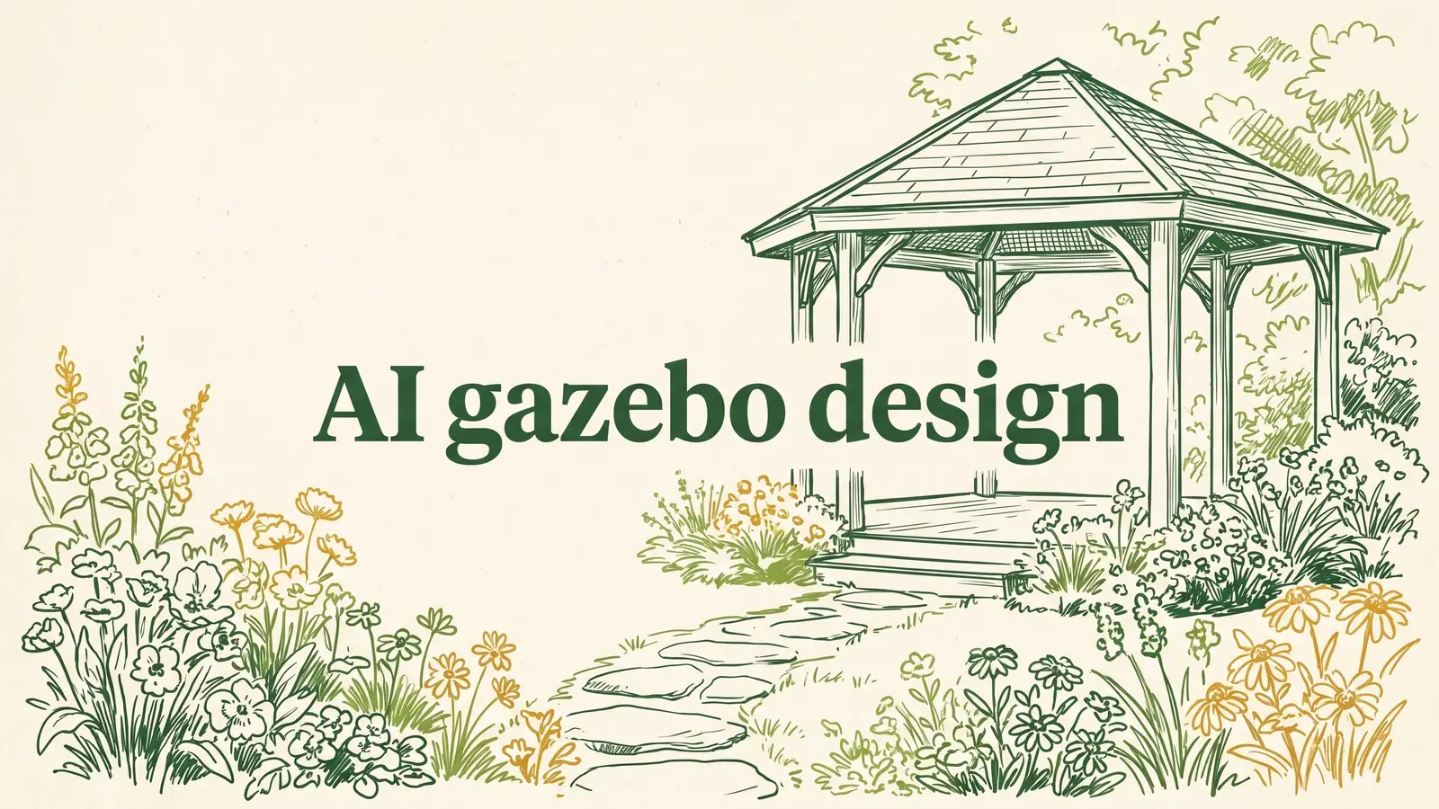 AI gazebo design