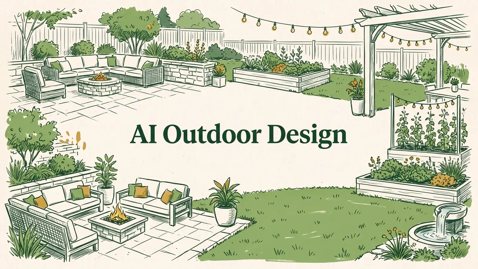 AI outdoor design
