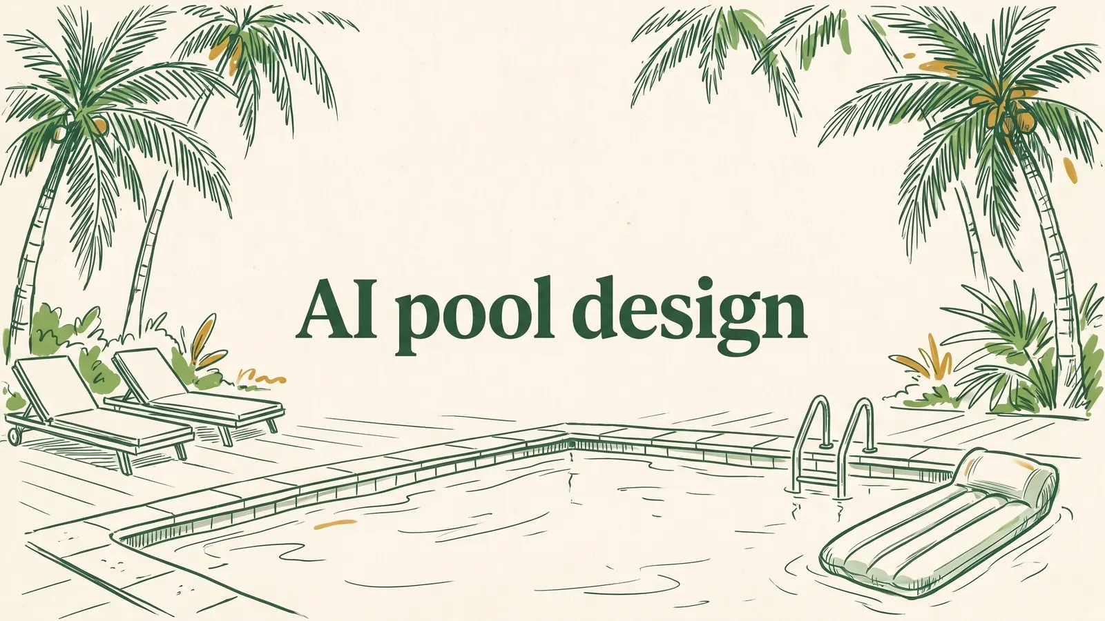 AI pool design