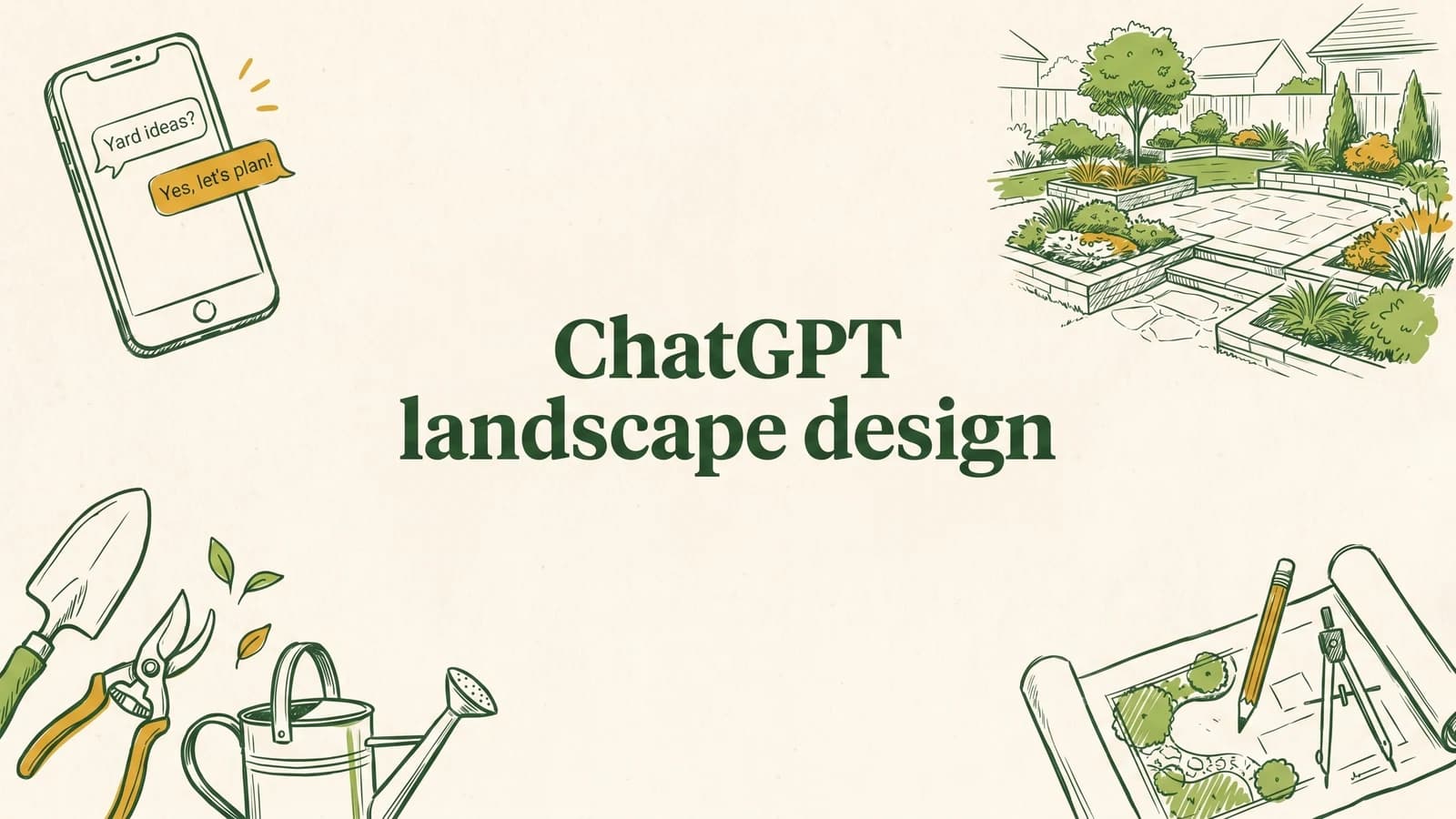 ChatGPT landscape design
