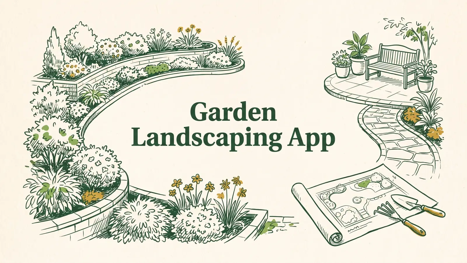 Garden landscaping app