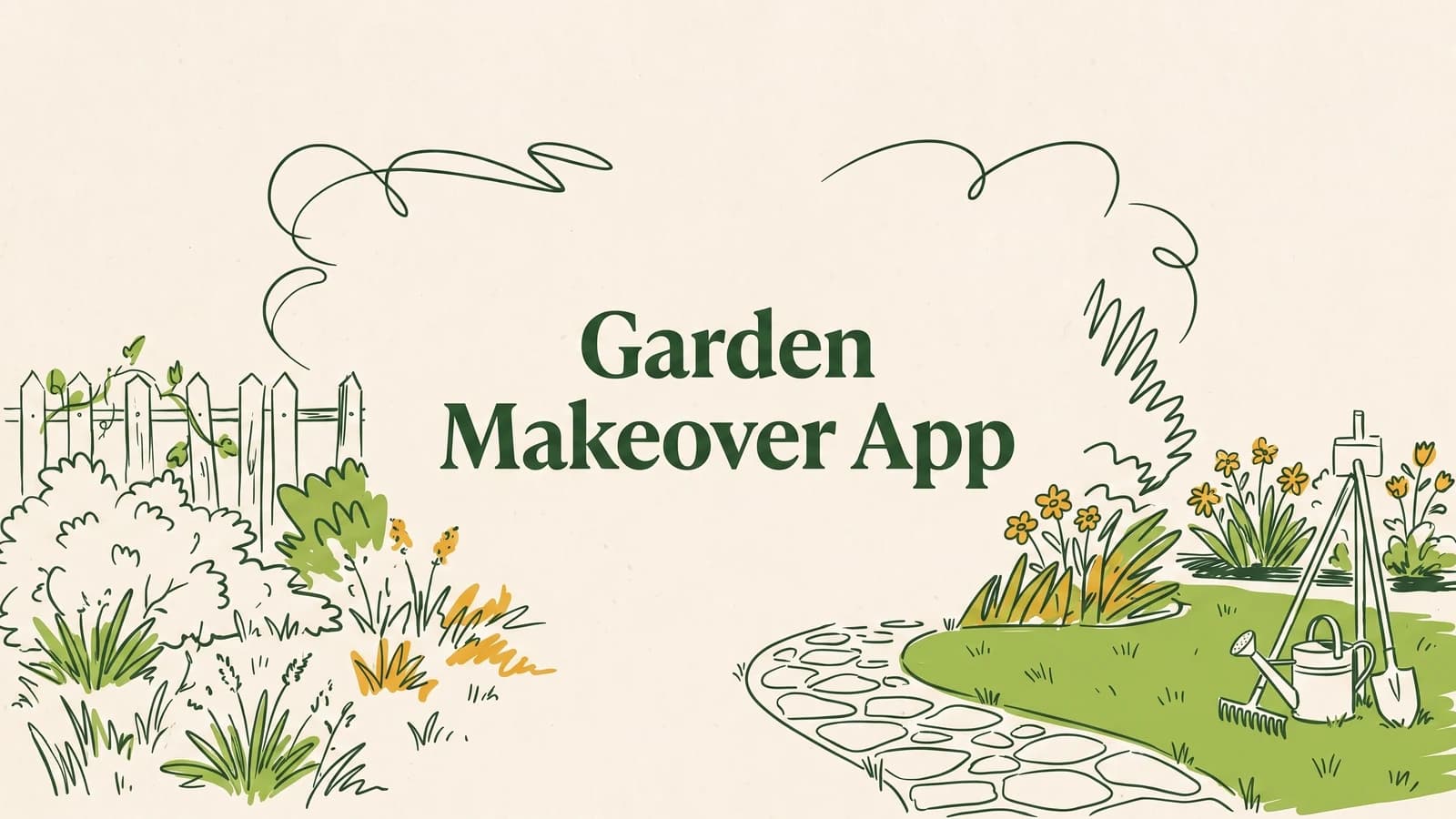 Garden makeover app