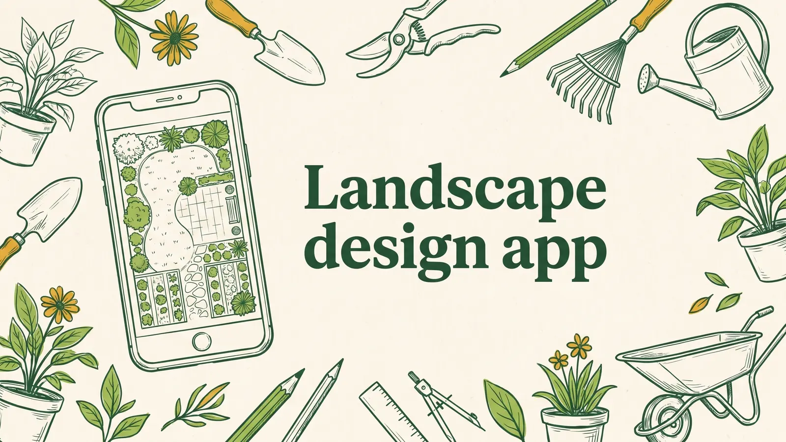 Landscape design app
