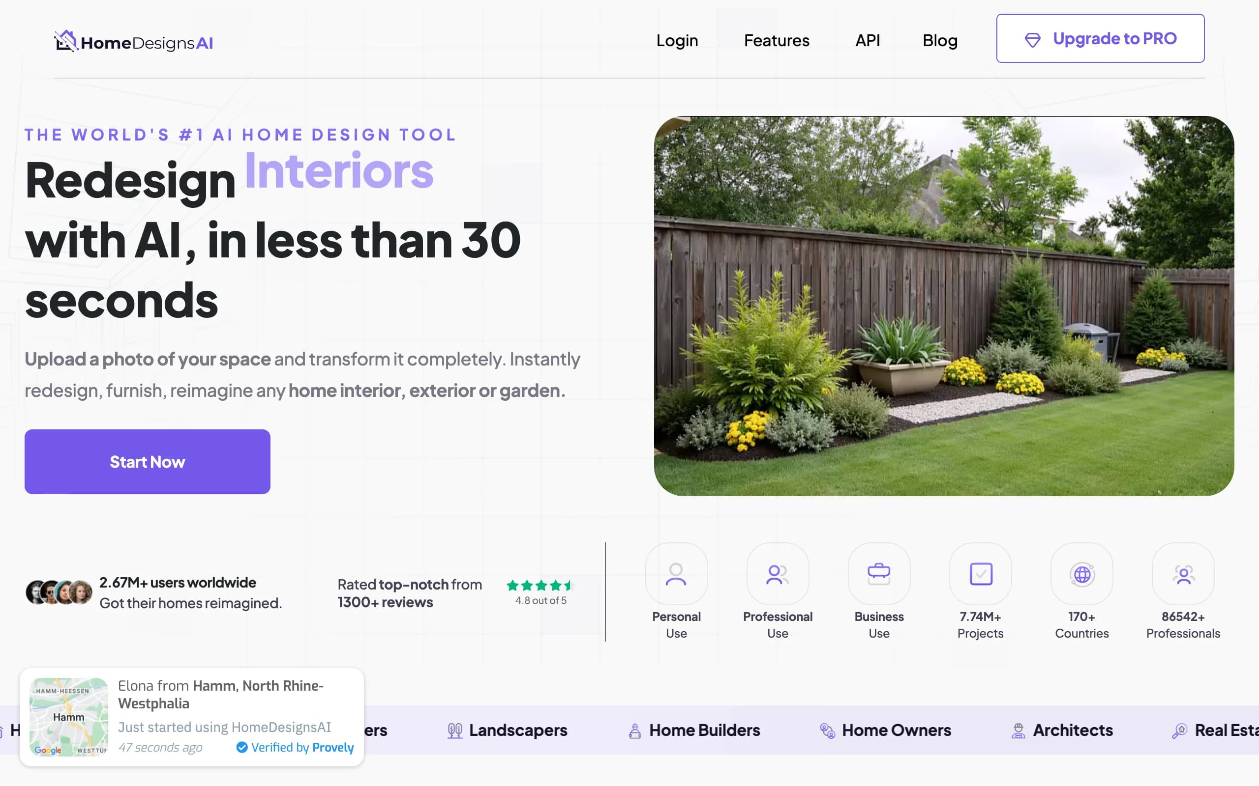 Home Exterior Redesign With HomeDesigns AI