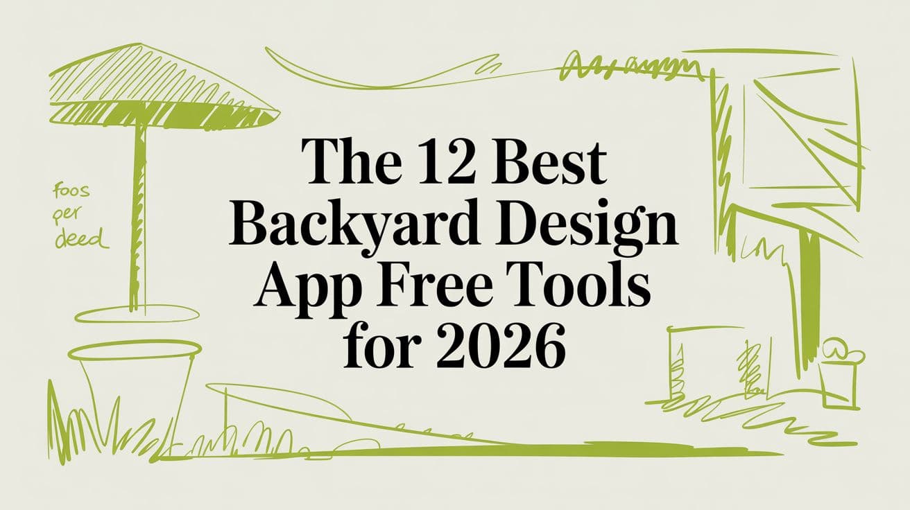 The 12 Best Backyard Design App Free Tools for 2026