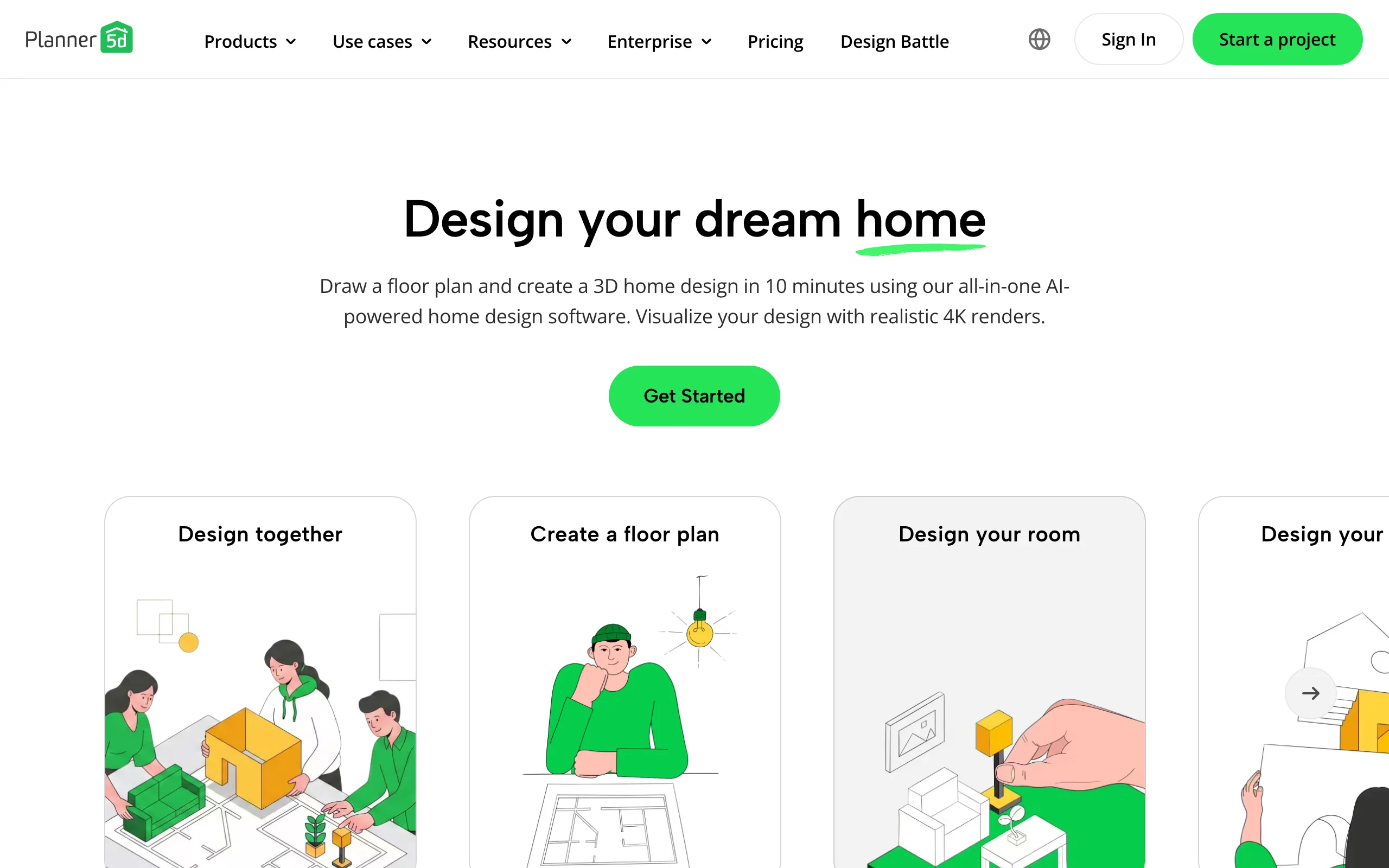 Backyard Design App Free with Planner5D