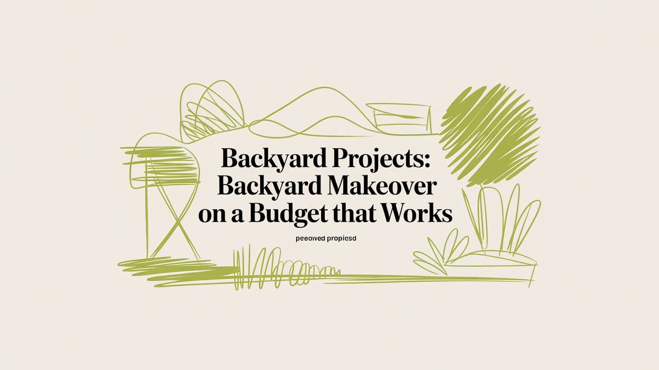 Backyard Projects: A Backyard Makeover on a Budget That Works