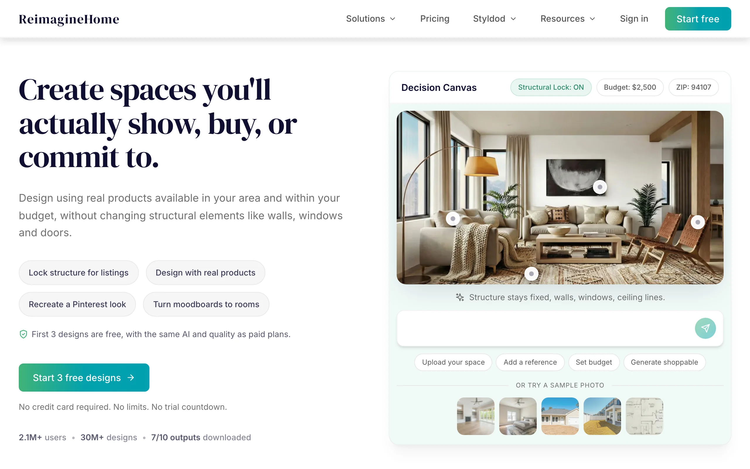AI Front Yard Design with REimagine Home