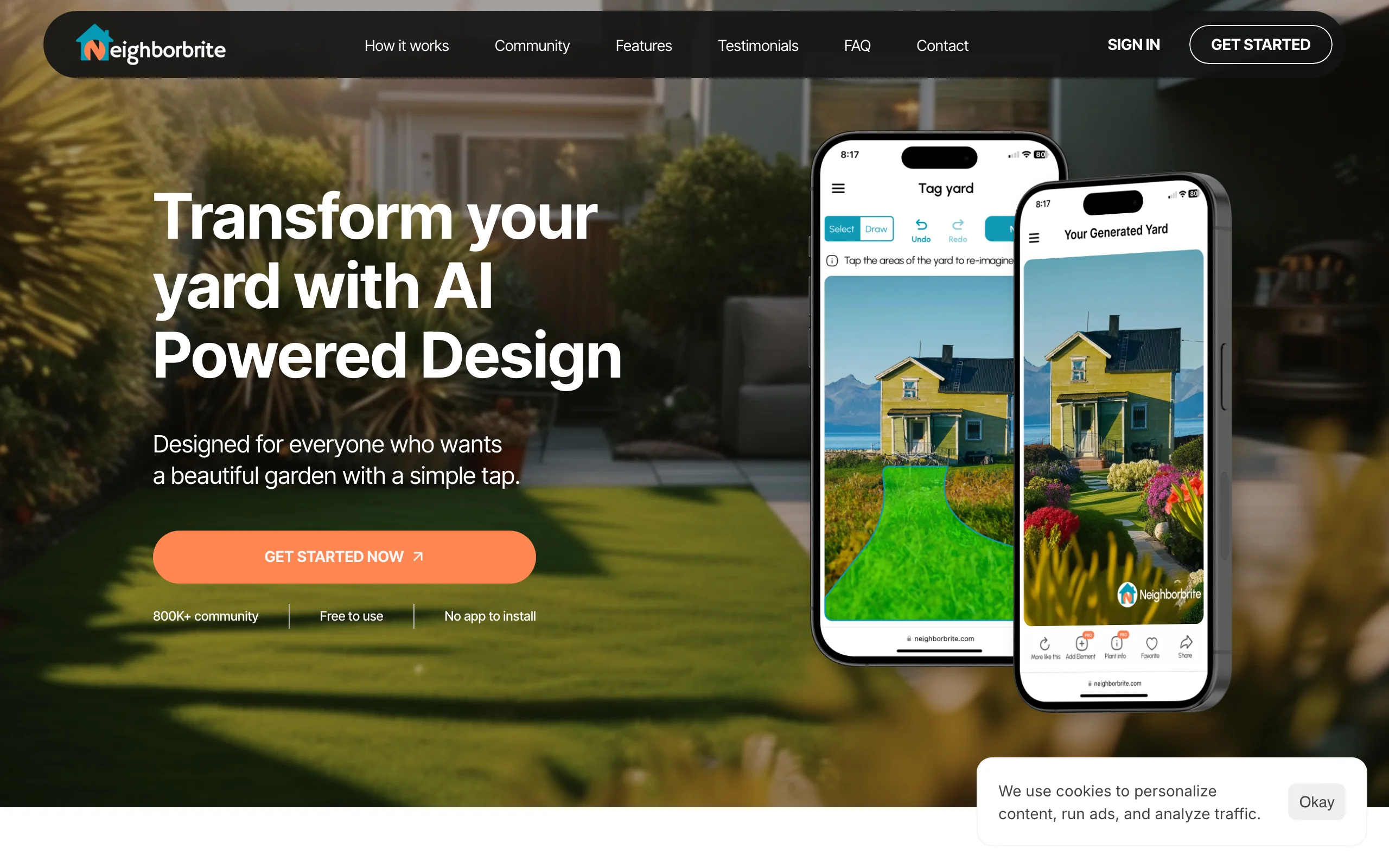 AI Landscape Design Tools with Neighborbrite
