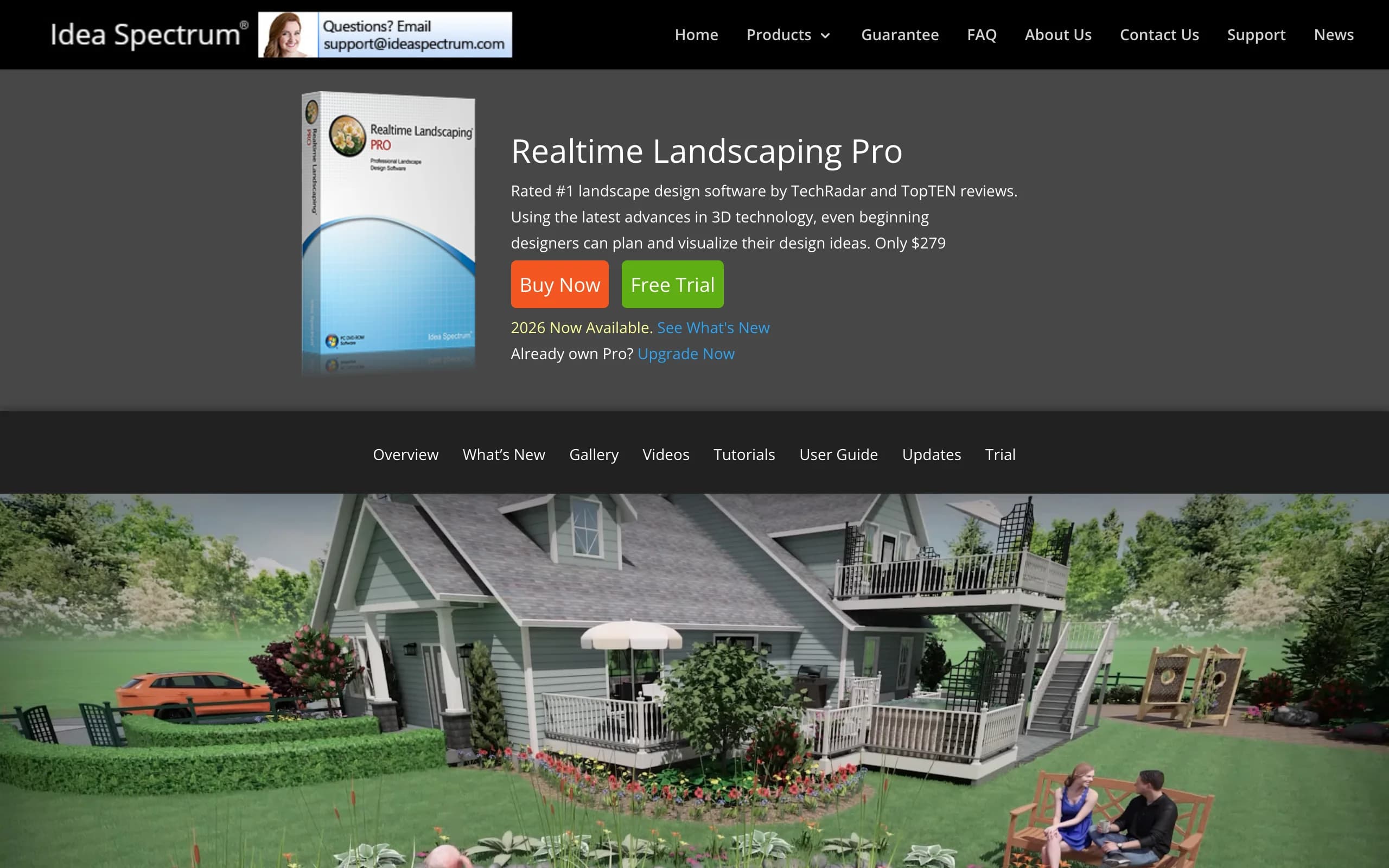 Deck Design Software with Realtime Landscaping