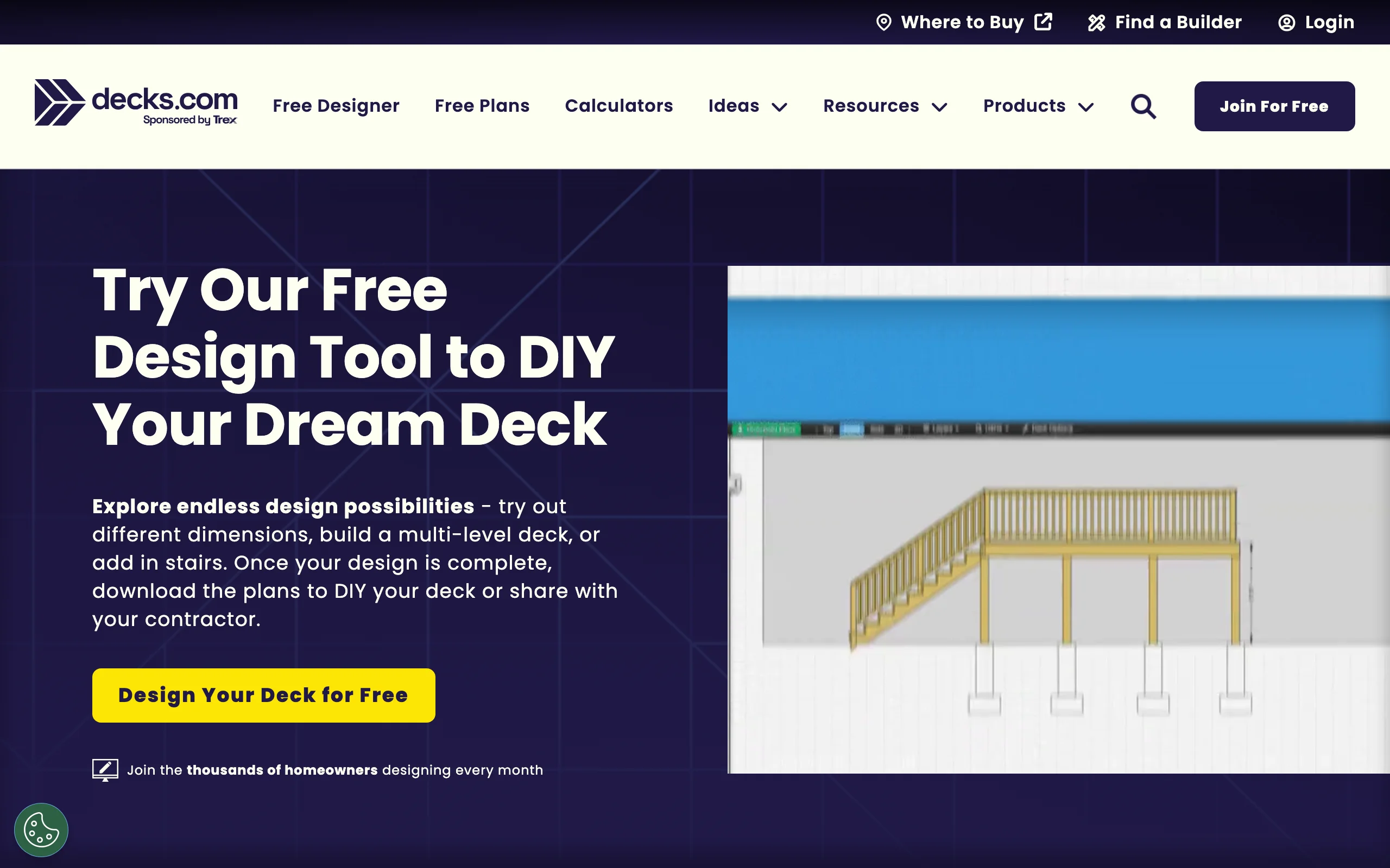 Free Deck Design with Decks.com Deck Designer