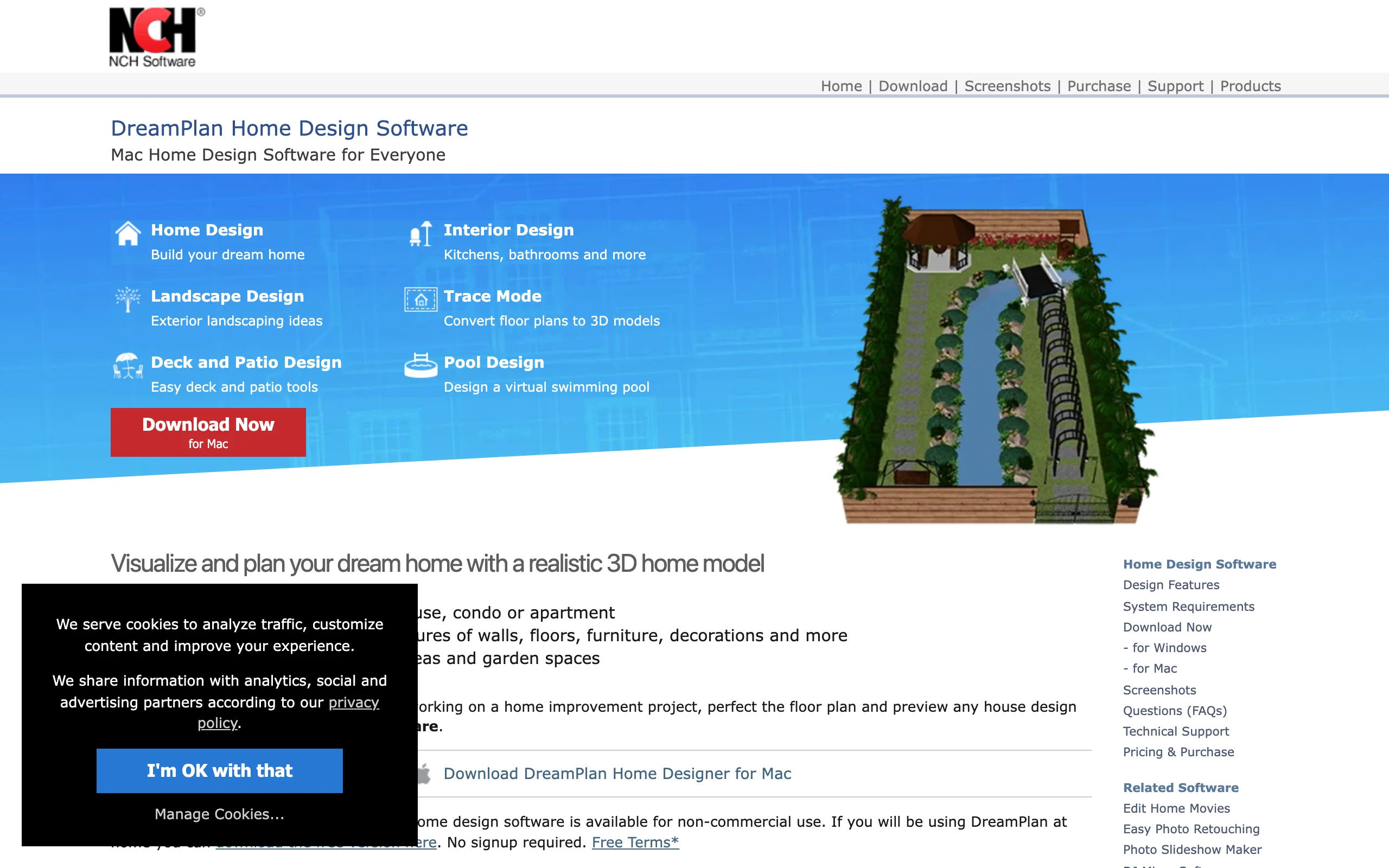 Free Home Design with DreamPlan