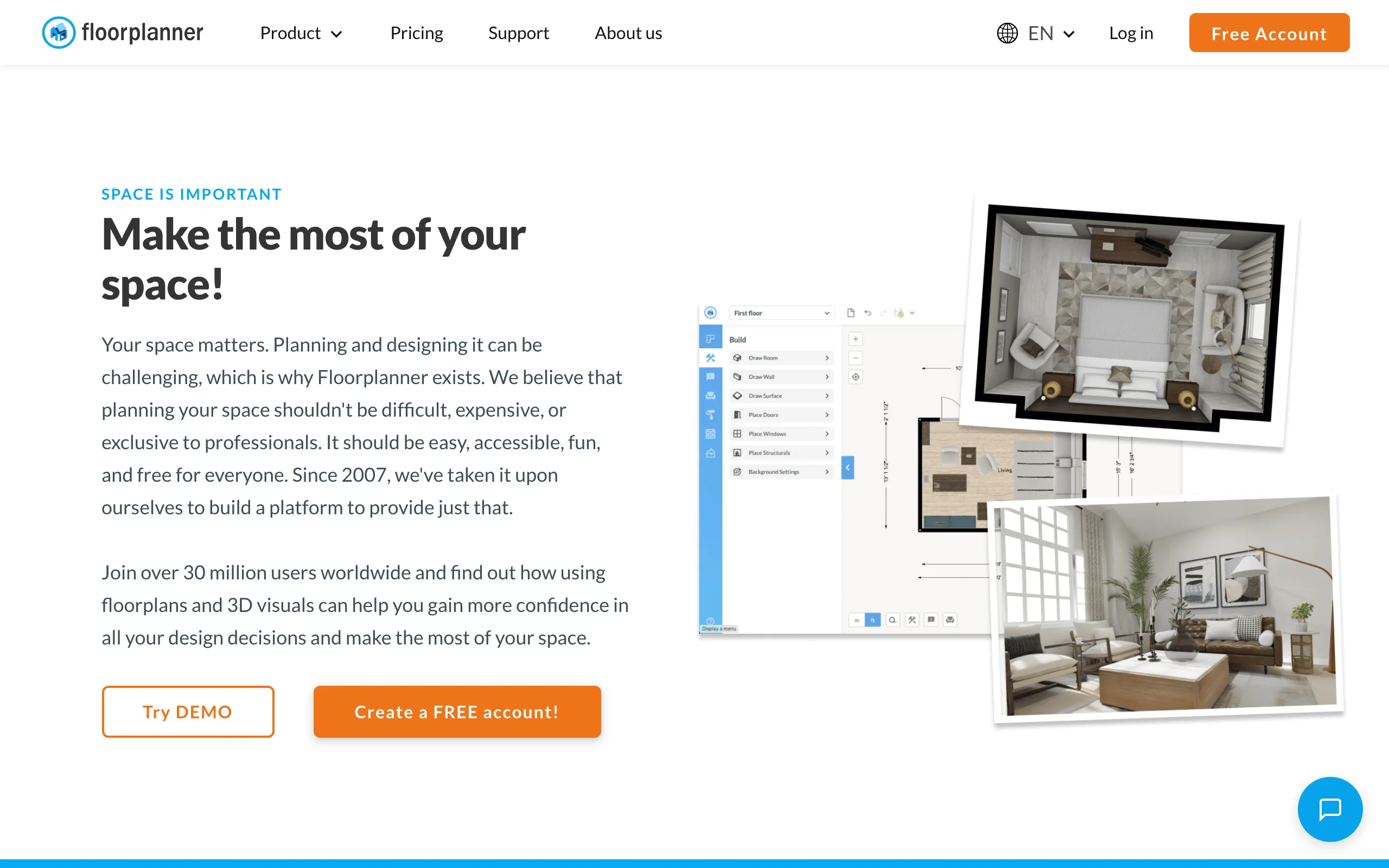 Free Home Design with Floorplanner