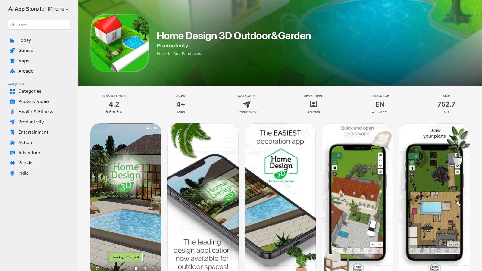 Home Design 3D Outdoor & Garden (Anuman)