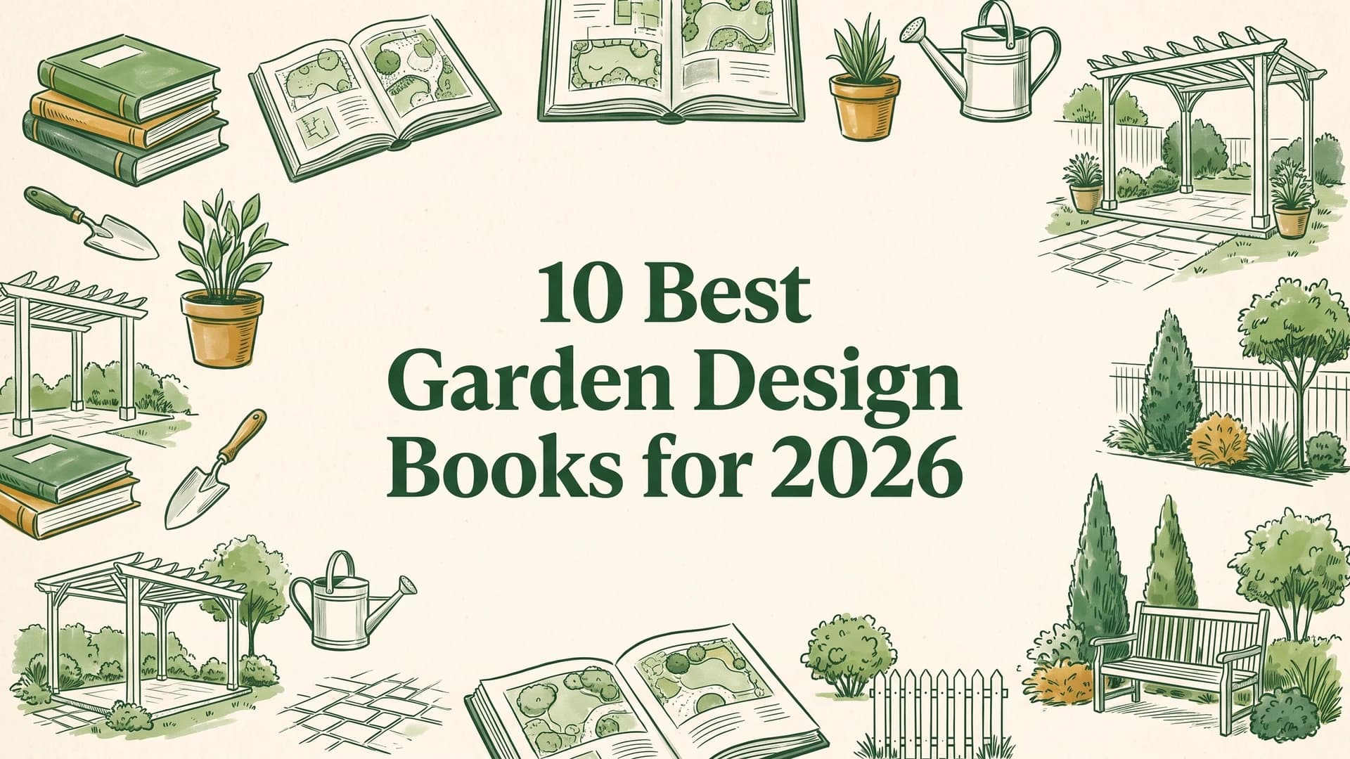 Picture of 10 best garden design books for 2026 article