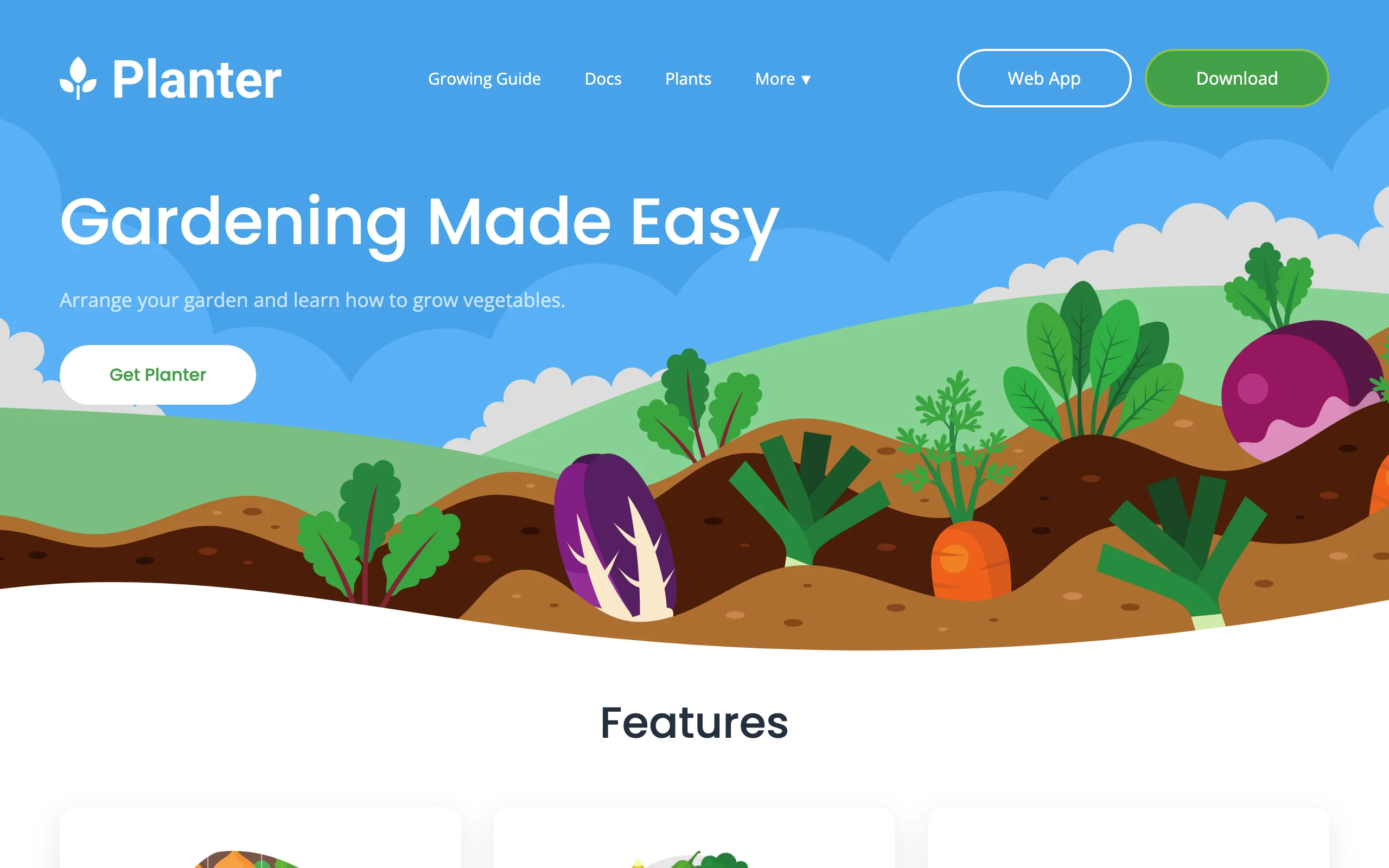 Garden Planner Apps with Planter