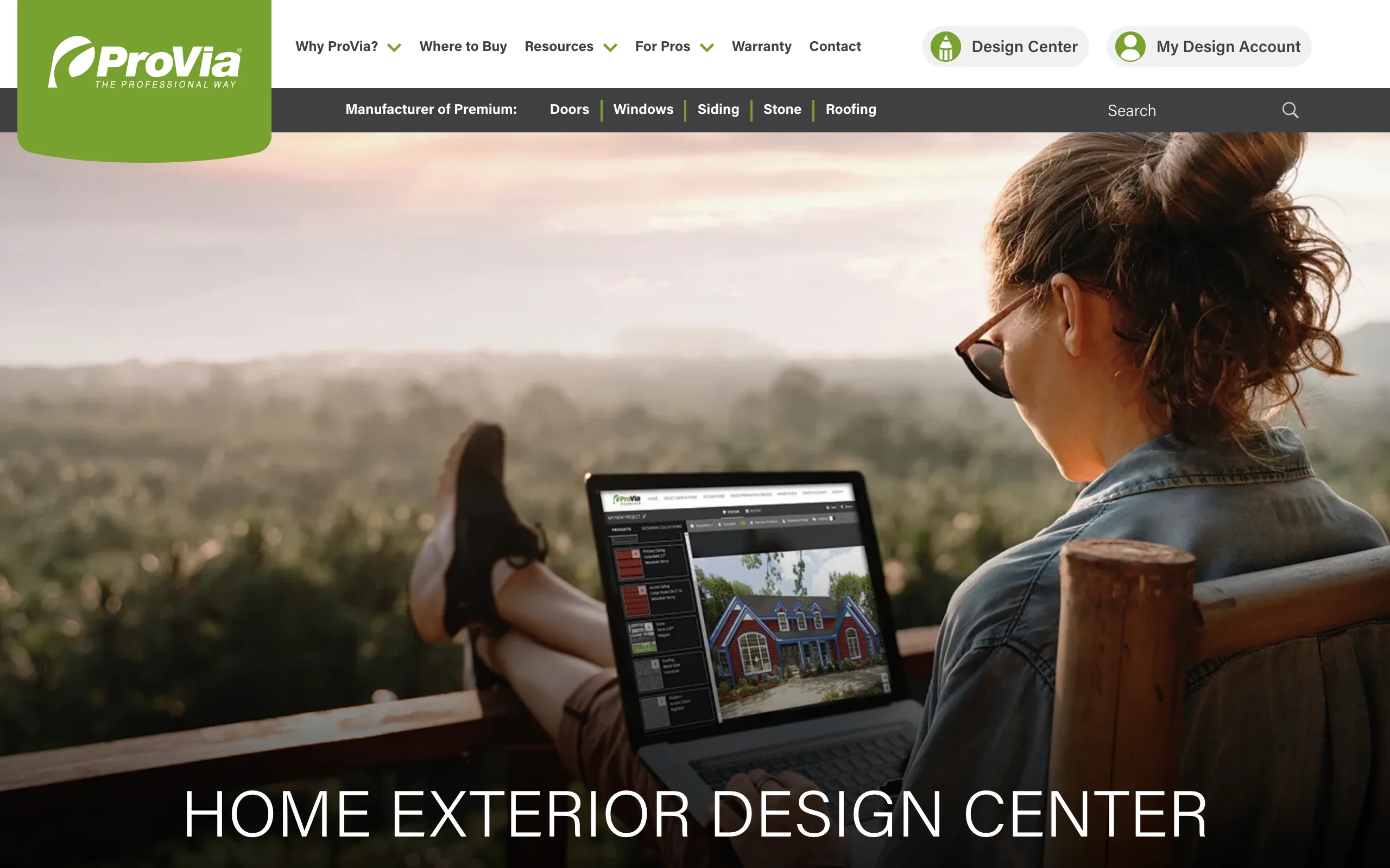 Home Exterior Design with ProVia