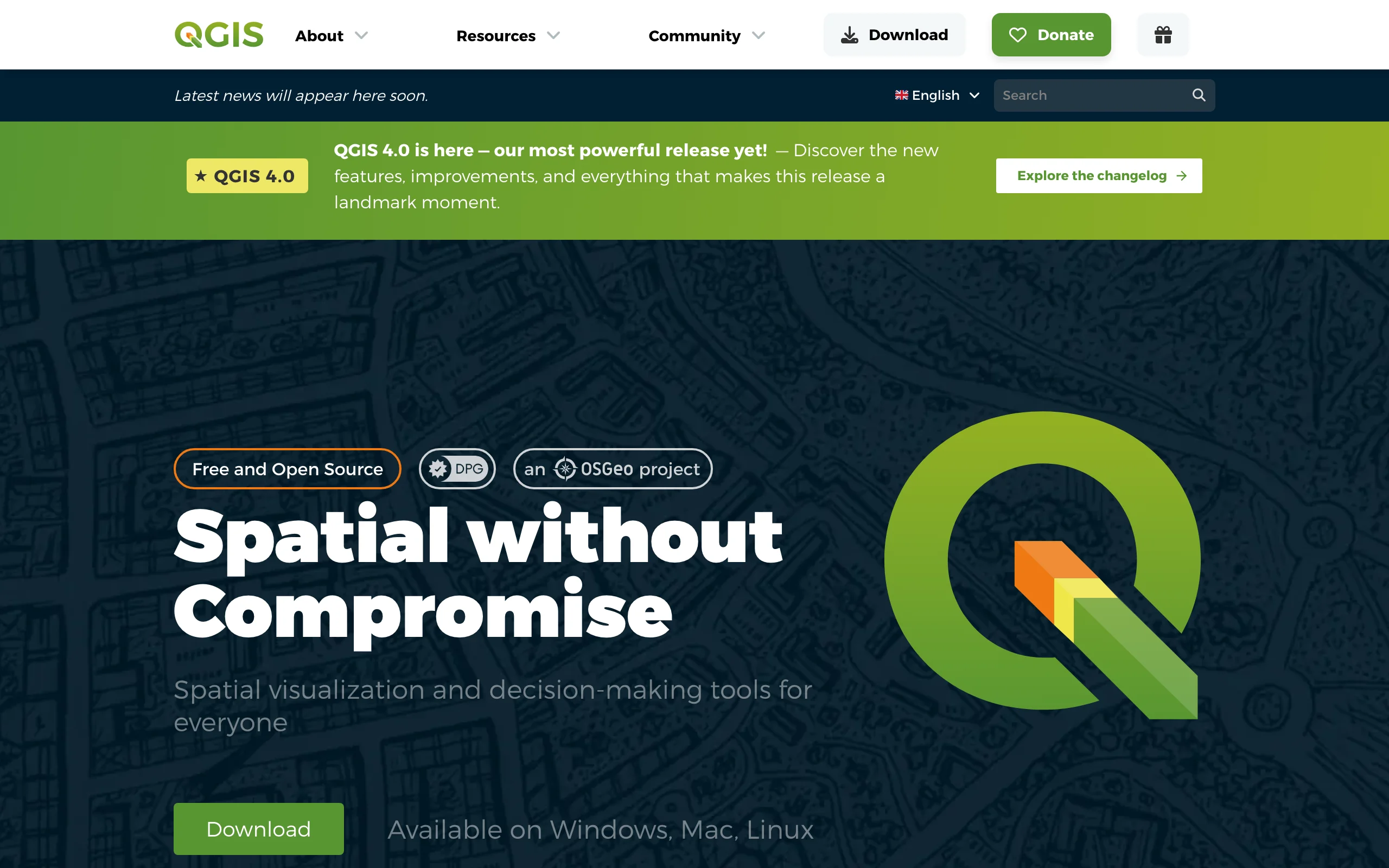 Landscape Architecture Software with QGIS