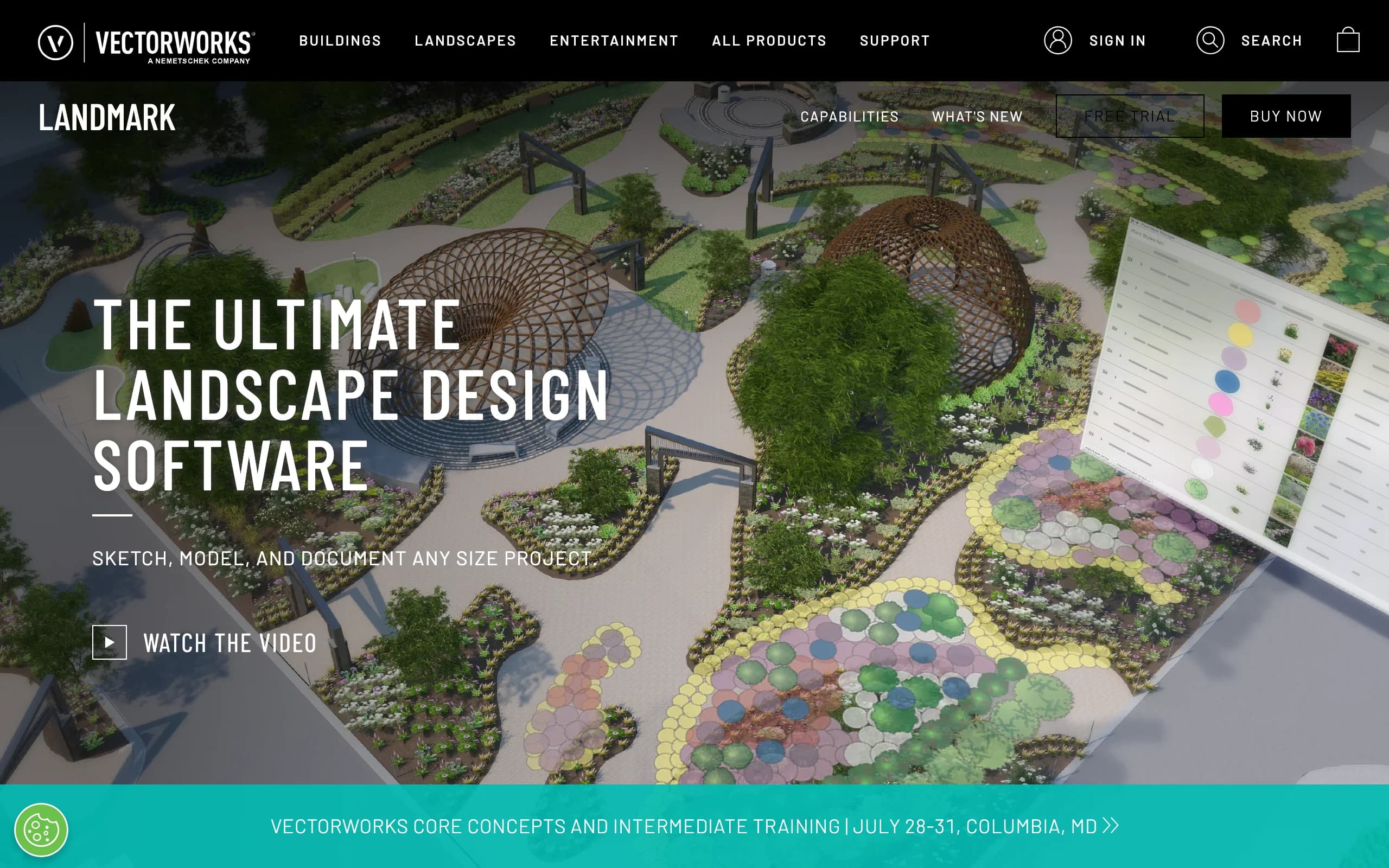Landscape Architecture Software with Vectorworks Landmark