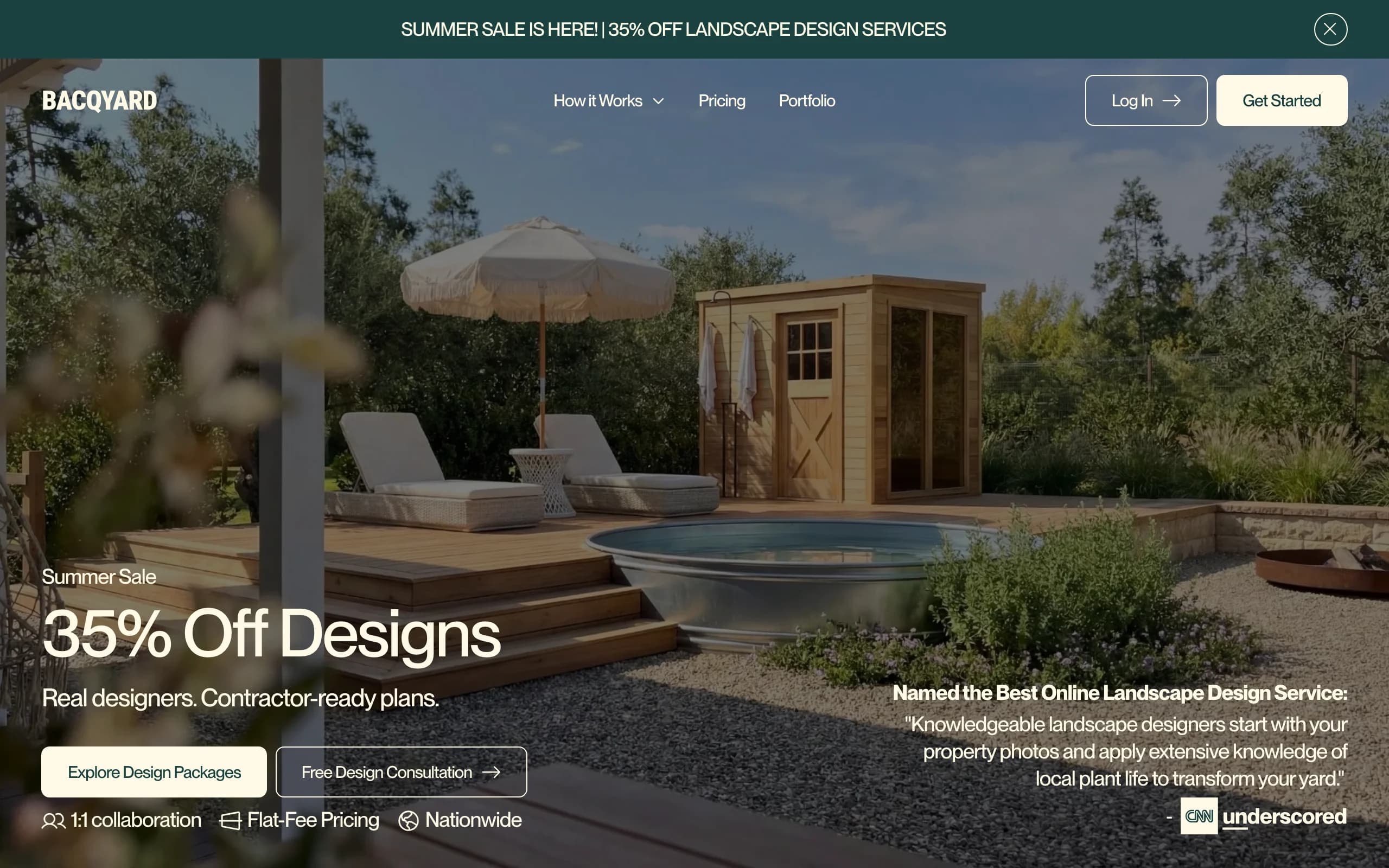 Online Landscape Design with Bacqyard