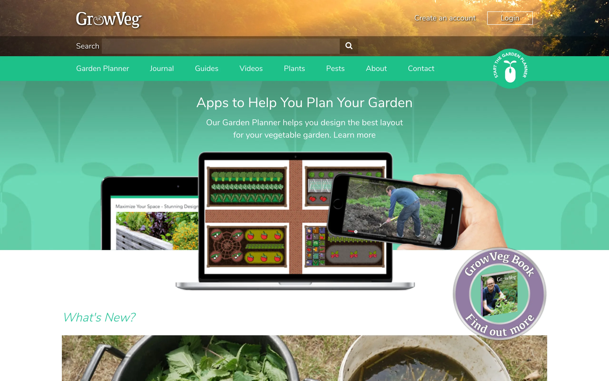 Plant Design Software with GrowVeg
