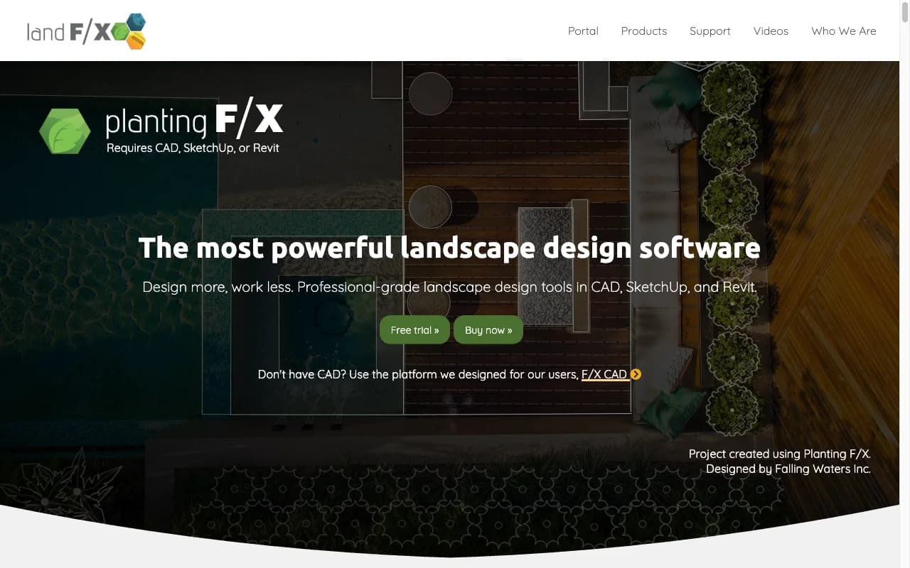 Plant Design Software with Land F/X
