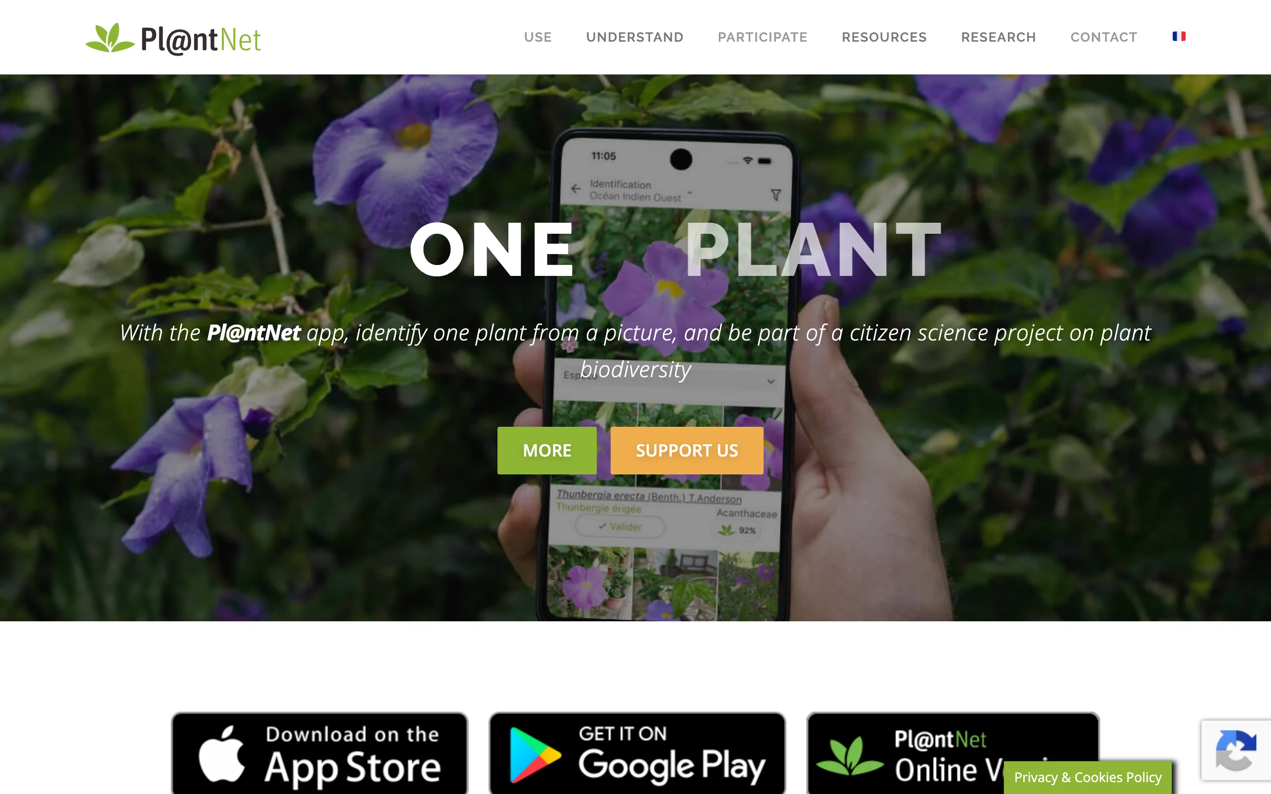 Plant Identification Apps with PlantNet