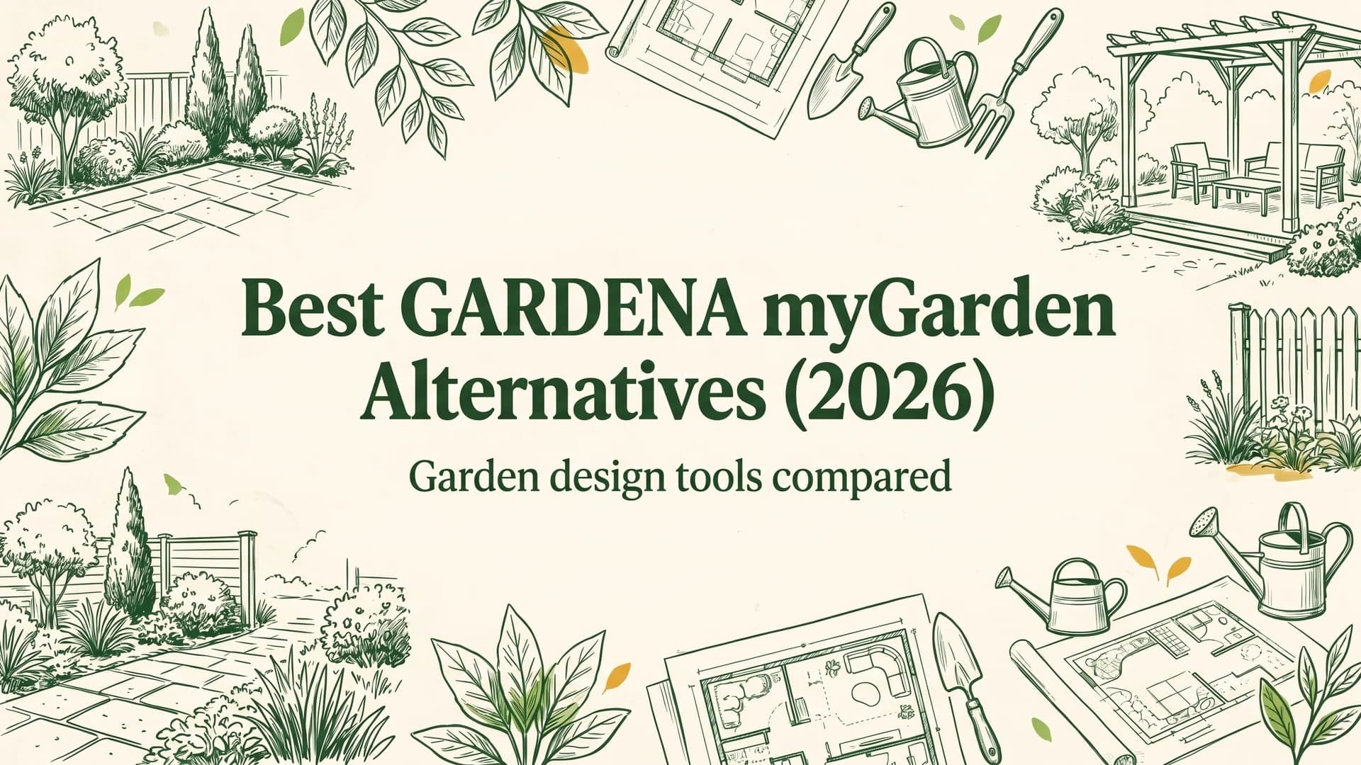 Picture of Best GARDENA myGarden alternatives for garden design (2026) article