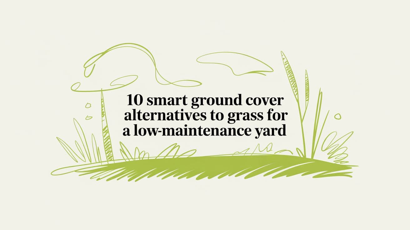 10 Smart Ground Cover Alternatives to Grass for a Low-Maintenance Yard