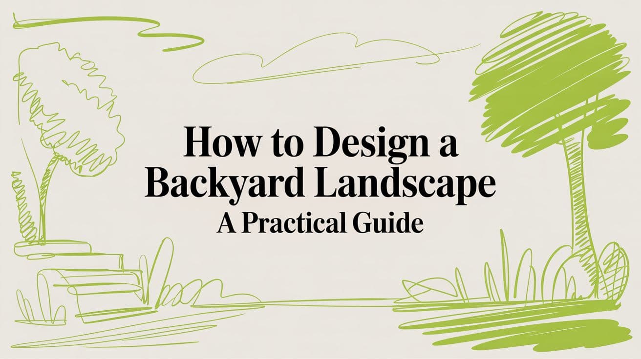 How to Design a Backyard Landscape: A Practical Guide