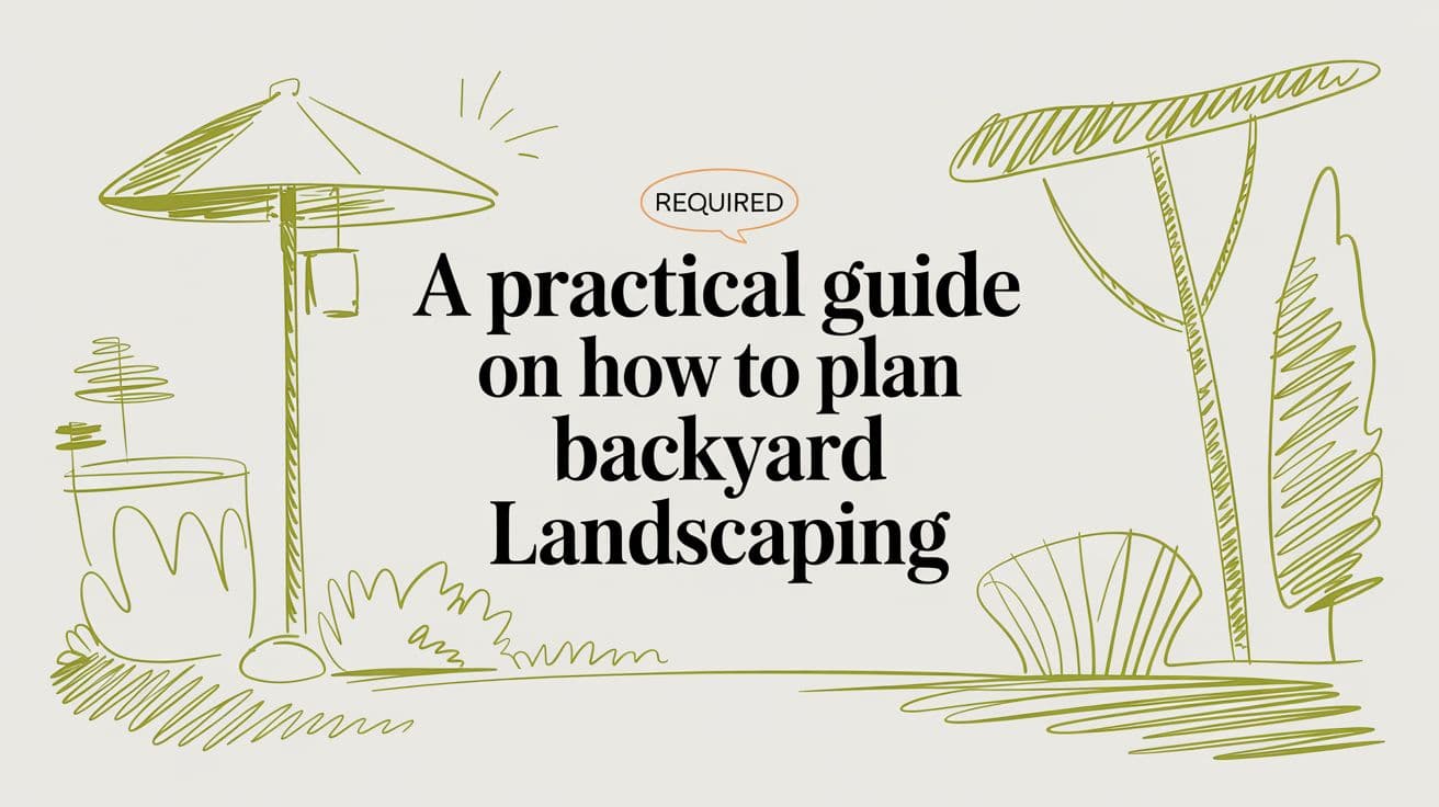A Practical Guide on How to Plan Backyard Landscaping