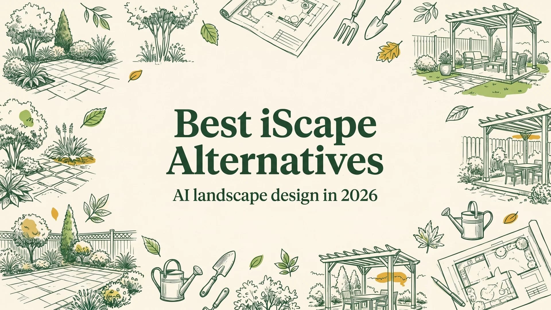 Picture of Best iScape alternatives for AI landscape design (2026) article
