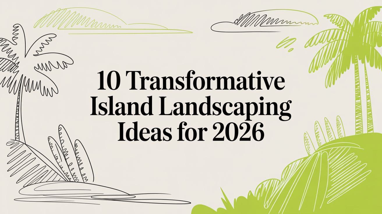 10 Transformative Island Landscaping Ideas for 2026