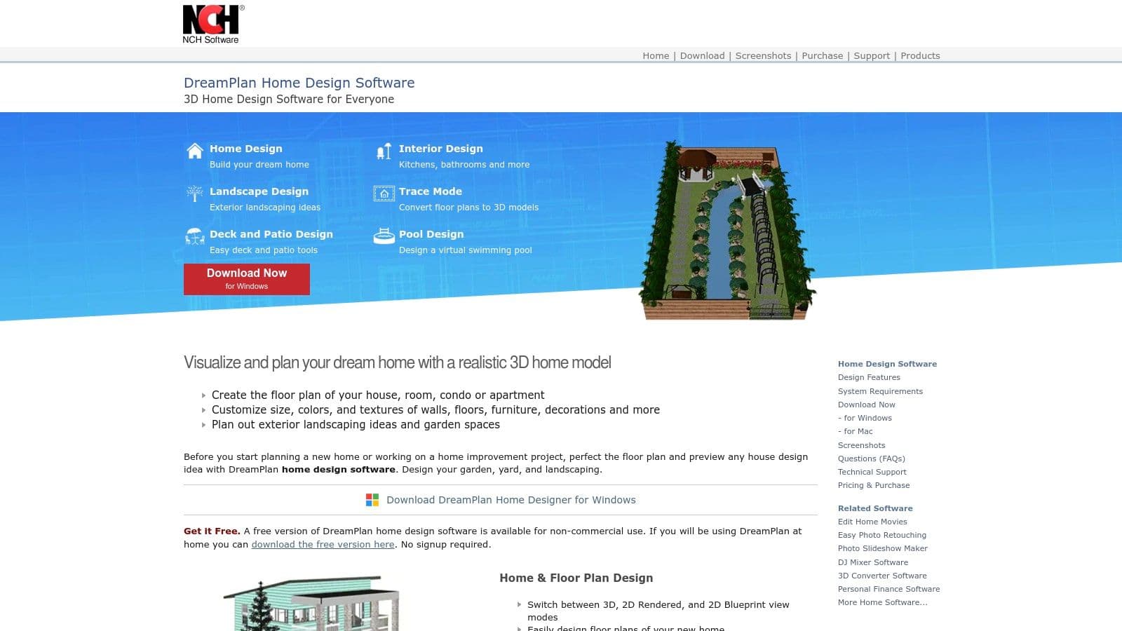 DreamPlan Home Design Software (NCH Software)