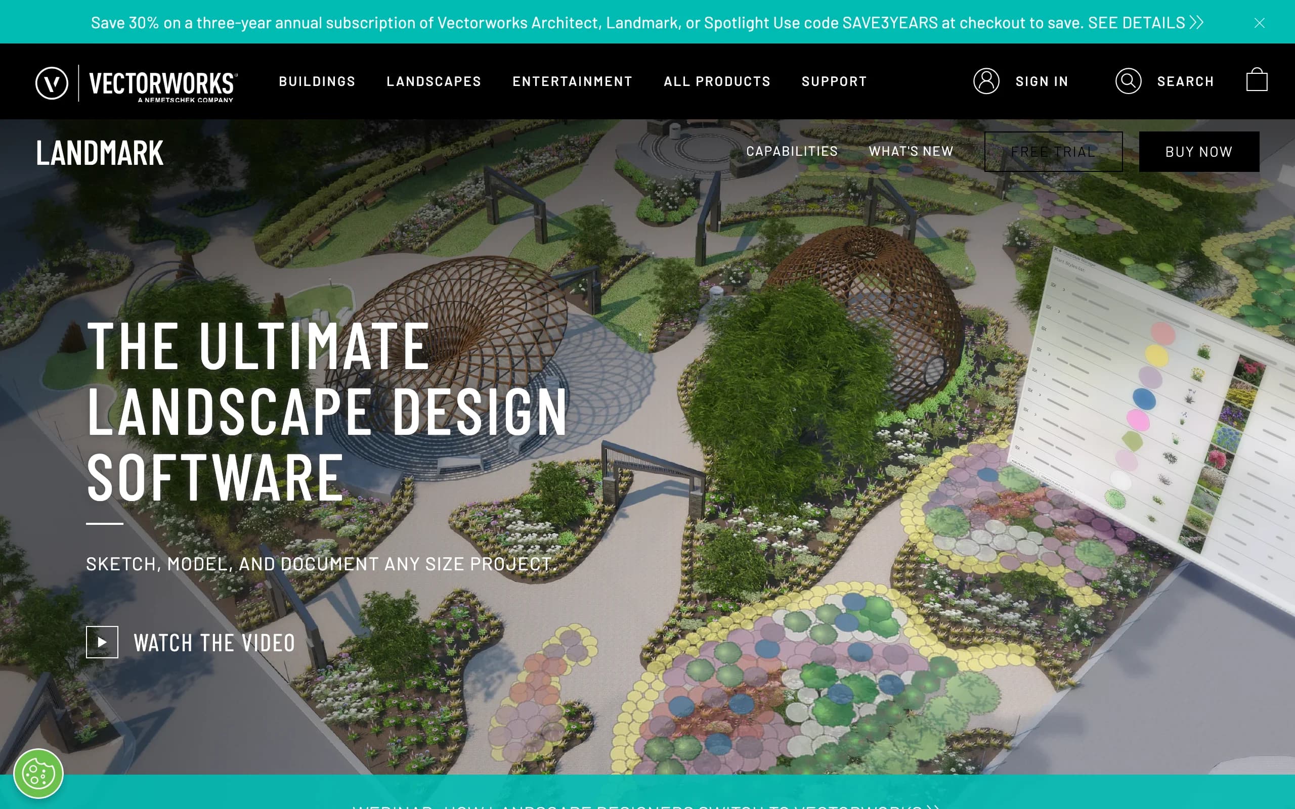 PRO Landscape Alternative with Vectorworks Landmark