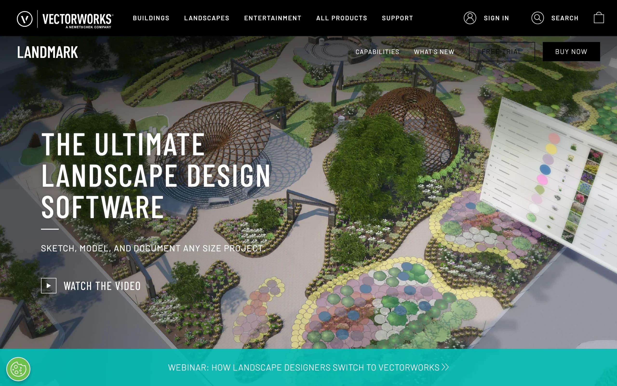 Realtime Landscaping Alternatives with Vectorworks Landmark