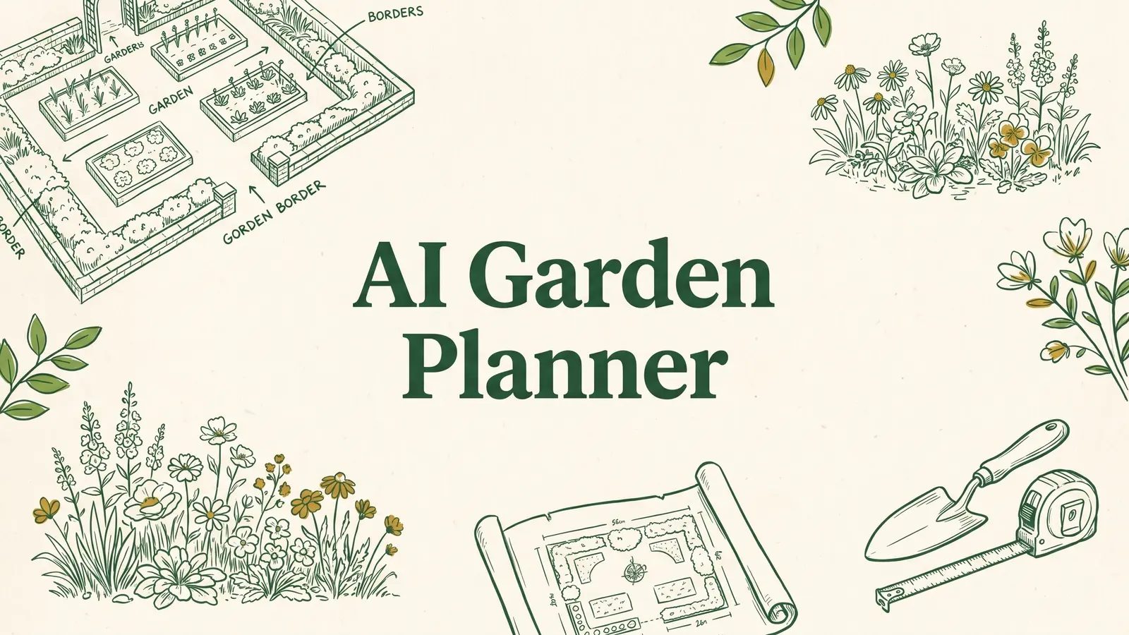 AI garden planner that works from a photo